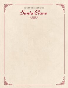 Free Printable Santa Letter Templates You Can Customize Canva ...