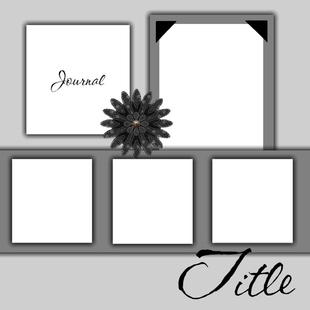 Scrapbook Page Free Printable Scrapbook Templates