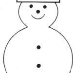 Free Printable Snowman Template Christmas Ornament Template Printable Christmas Ornaments Christmas Stencils