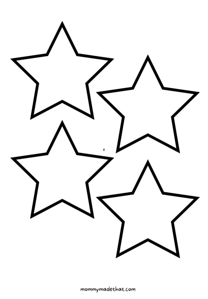 Star Templates Printable