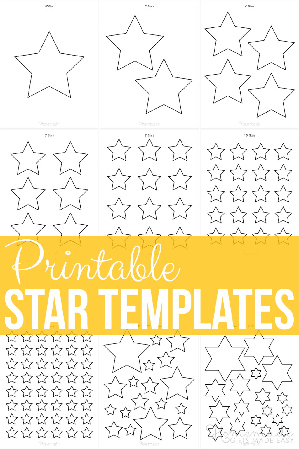 Free Printable Star Templates Outlines Small To Large Sizes 1 Inch To 8 Free printable star templates outlines small to large sizes 1 inch to 8