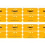 Free Raffle Ticket Template PDF Templates Jotform