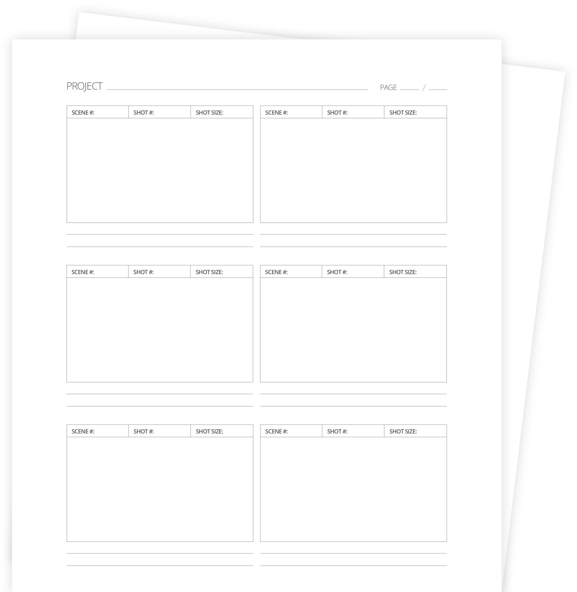 FREE Storyboard Templates Story Board Creator PDF PSD PPT DOCX 