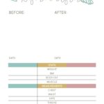 Free Weight Loss Planner Printable The Cottage Market