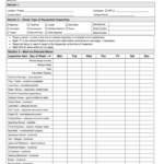 Get Equipment Inspection Form And Fill It Out In January 2023 Pdffiller