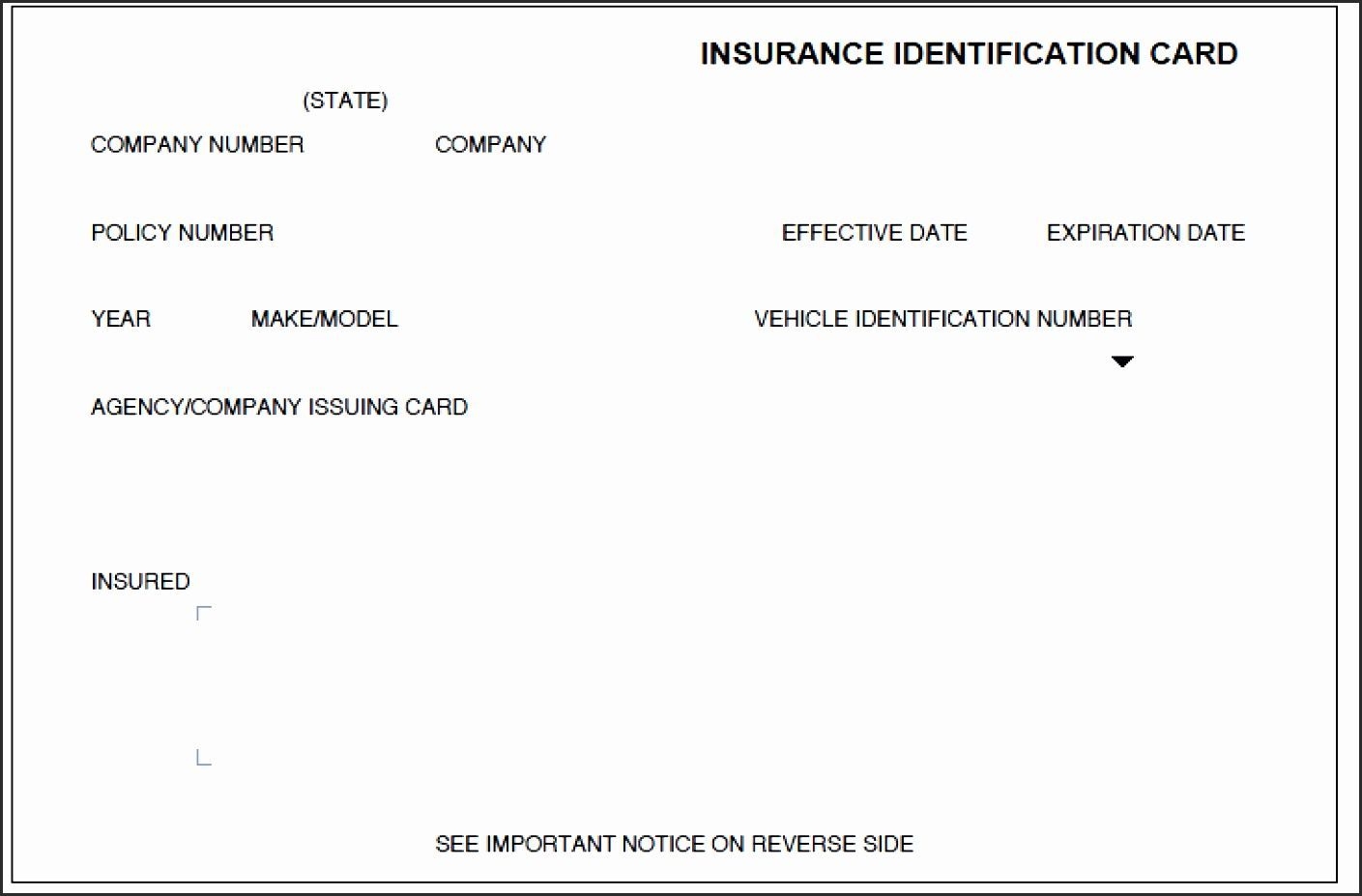 Google Image Result Card Templates Free Card Template Car Insurance