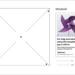 Hoe Windmolen Maken Van Papier Hobby blogo nl Pinwheels Paper Garden Crafts For Kids Templates Printable Free