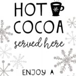 Hot Cocoa Party Ideas Printables My Sister s Suitcase