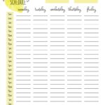 Hourly Planners 20 FREE Printables Printabulls