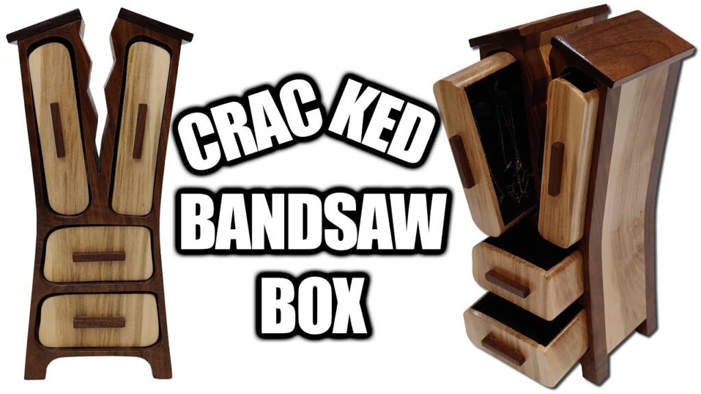 How To Make A Cracked Bandsaw Box Jewelry Box Free Template YouTube