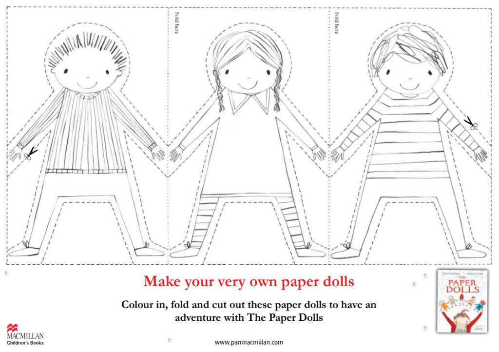 Paper Doll Printable Template