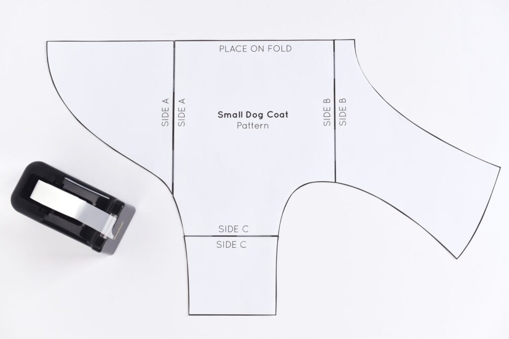 Template Dog Coat Sewing Patterns Free Printable