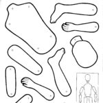 Jointed Figure Paper Doll Template Paper Puppets Paper Dolls Printable