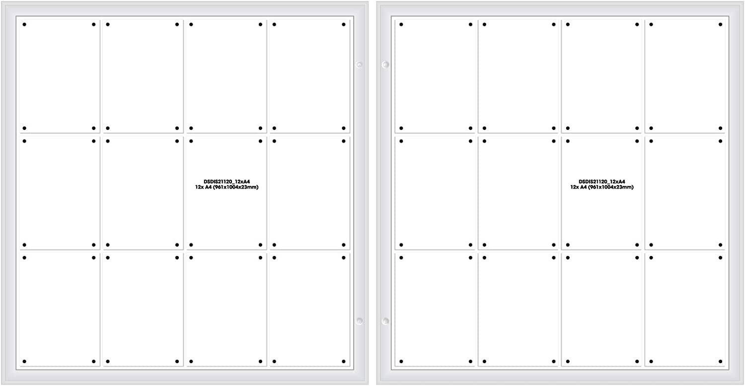 KaufDeinSchild Salvador 6 X A4 741 X 696 X 23 Mm Display Cabinet For Indoor And Outdoor Use Lockable Info Box Amazon de Stationery Office Supplies