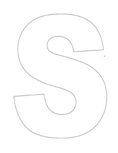 Letter S Template Printable Fillable - Kiboomuworksheets Nbspthis Website Is For Sale Nbspkiboomuworksheets Resources And Informat Letter S Crafts Preschool Letters Letter Template For Kids 232x300 