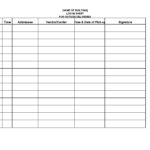 Log Sheet For Incoming Deliveries Legal Forms And Business Templates MegaDox