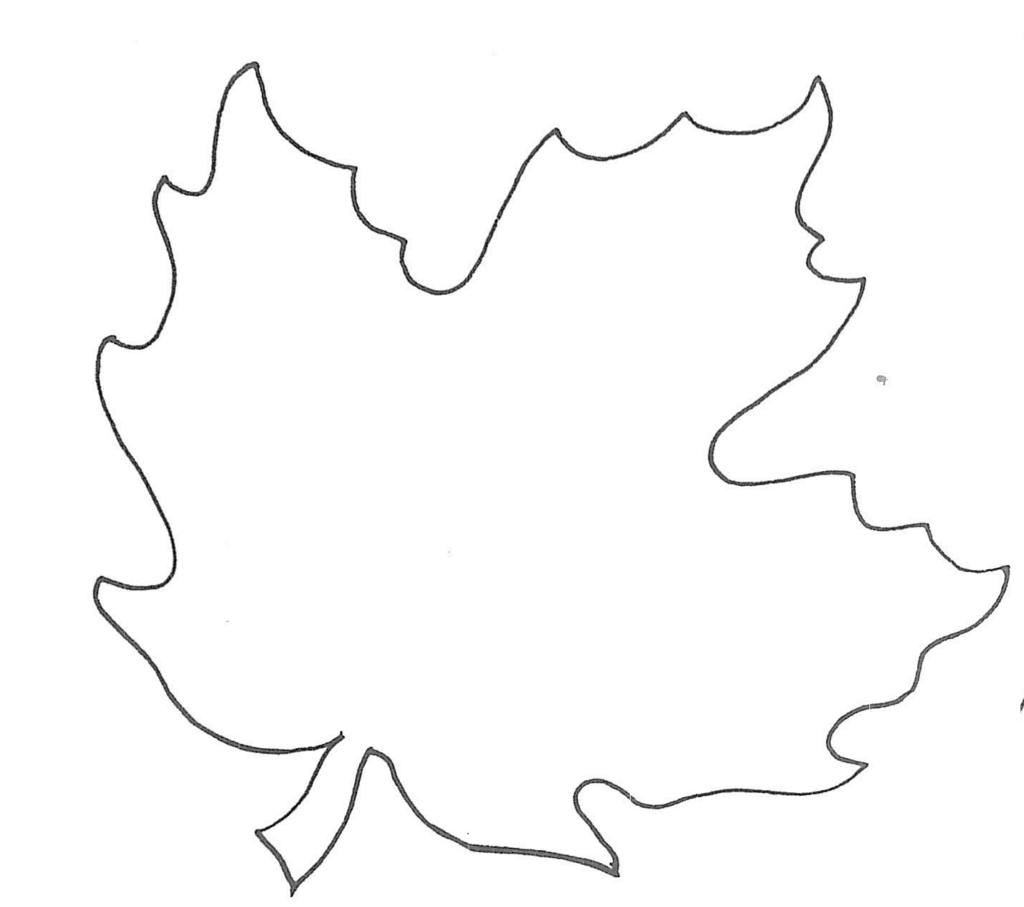 Maple Leaf Template Free Printable