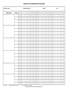 Mar Sheet Template Fill Online Printable Fillable Blank PdfFiller ...