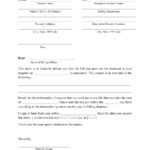 Medical Bill Dispute Letter Template Download Printable PDF Templateroller