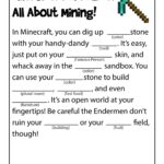 Minecraft Mad Libs Printables Woo Jr Kids Activities Mad Libs Esl Teaching Resources Activities For Kids