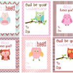 Mommy Hints 7 Free Printable Valentine s Day Cards For Kids To Take To Class Valentines Cards Printable Valentines Cards Owl Valentines Cards