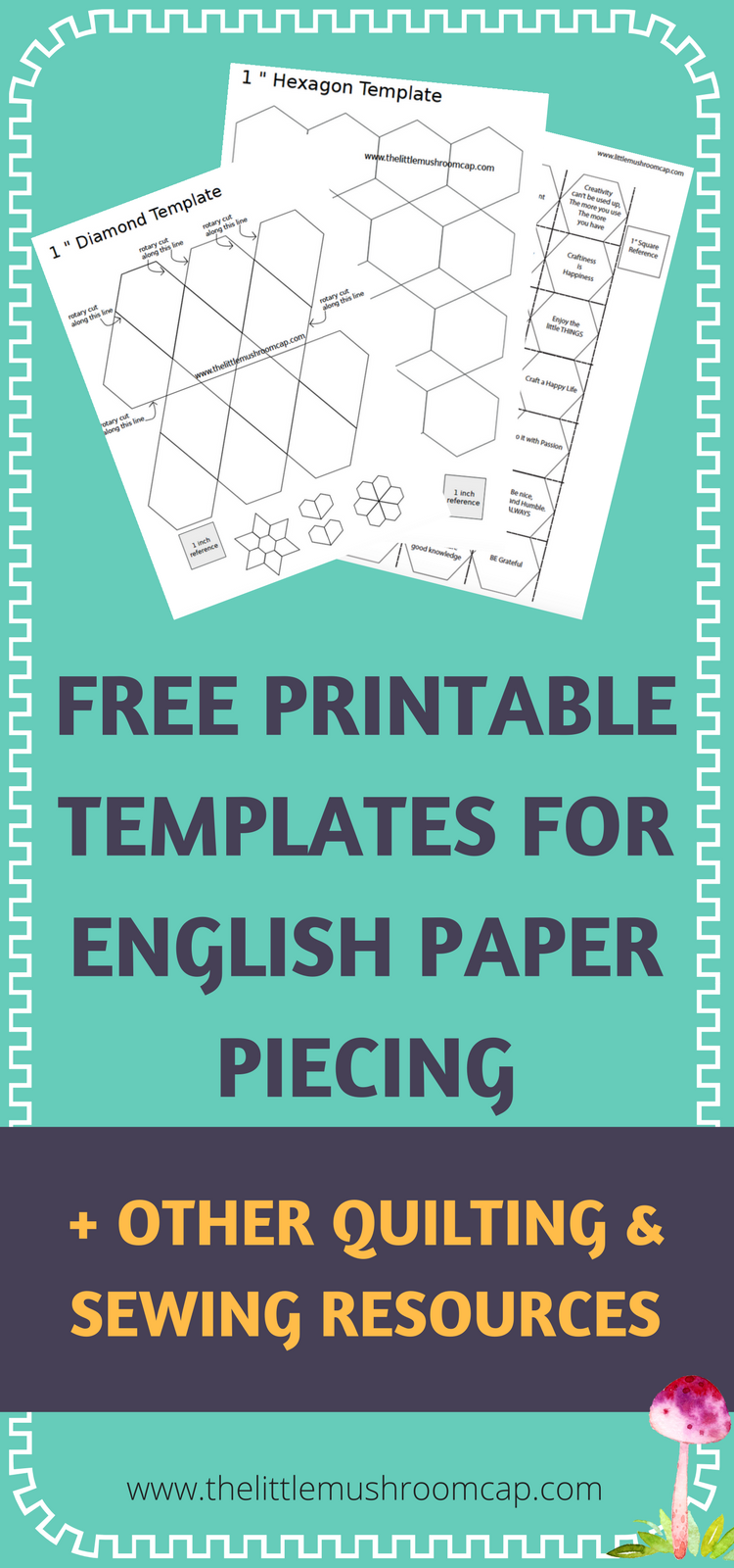 More To Come Check Out What Is Already In The Library Free Printables For Eng English Paper Piecing English Paper Piecing Quilts Free Paper Piecing Patterns