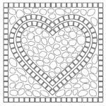 Mosaic Coloring Pages 100 Pictures Free Printable