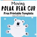 Moving Polar Bear Cub Craft Kids Craft Room