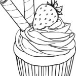 Originally Designed 13th August 2010 Digitally Remastered April 2017 Original Artwork By Beccy Mu Art Drawings For Kids Cupcake Coloring Pages Coloring Books