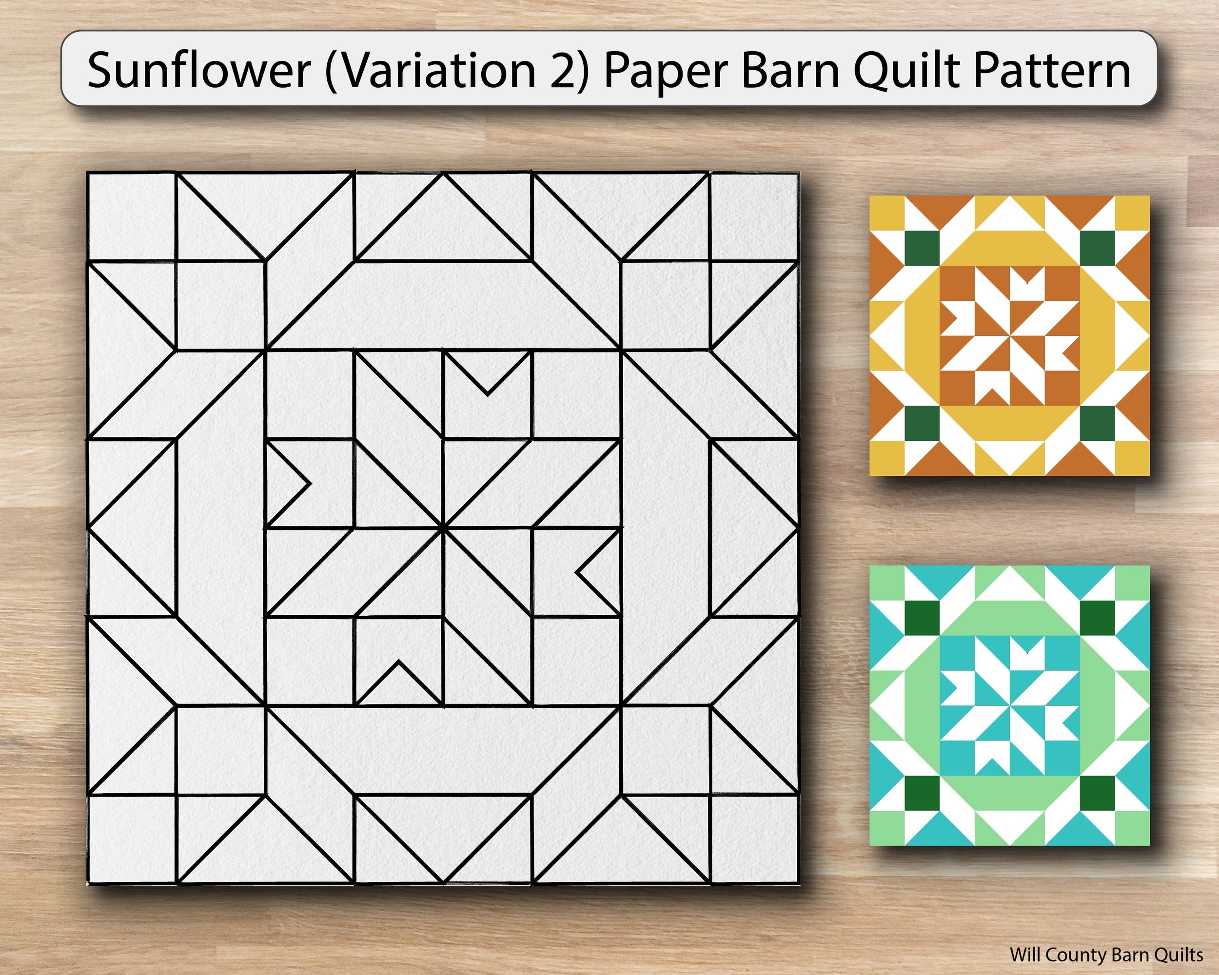 Paper Barn Quilt Patterns For Barn Quilt Trail Will County Illinois Arts Guild Of Homer Glen Will County Barn Quilt Trail