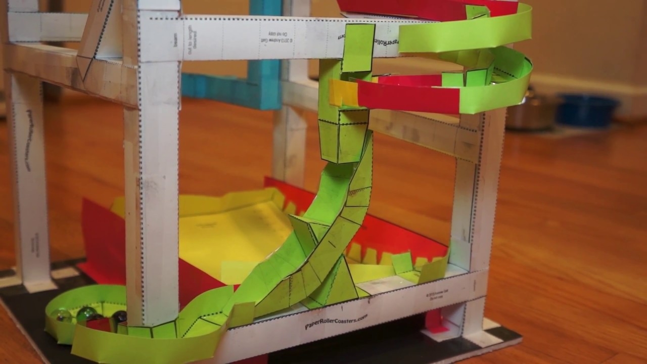 Paper Roller Coasters Advanced Templates