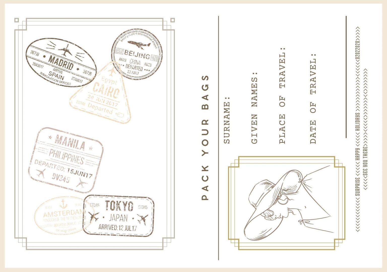 Downloadable Printable Passport Template Fillable Form 2023 Downloadable Printable Passport Template Fillable Form 2023