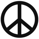 Peace Sign Templates Clipart Clipartix