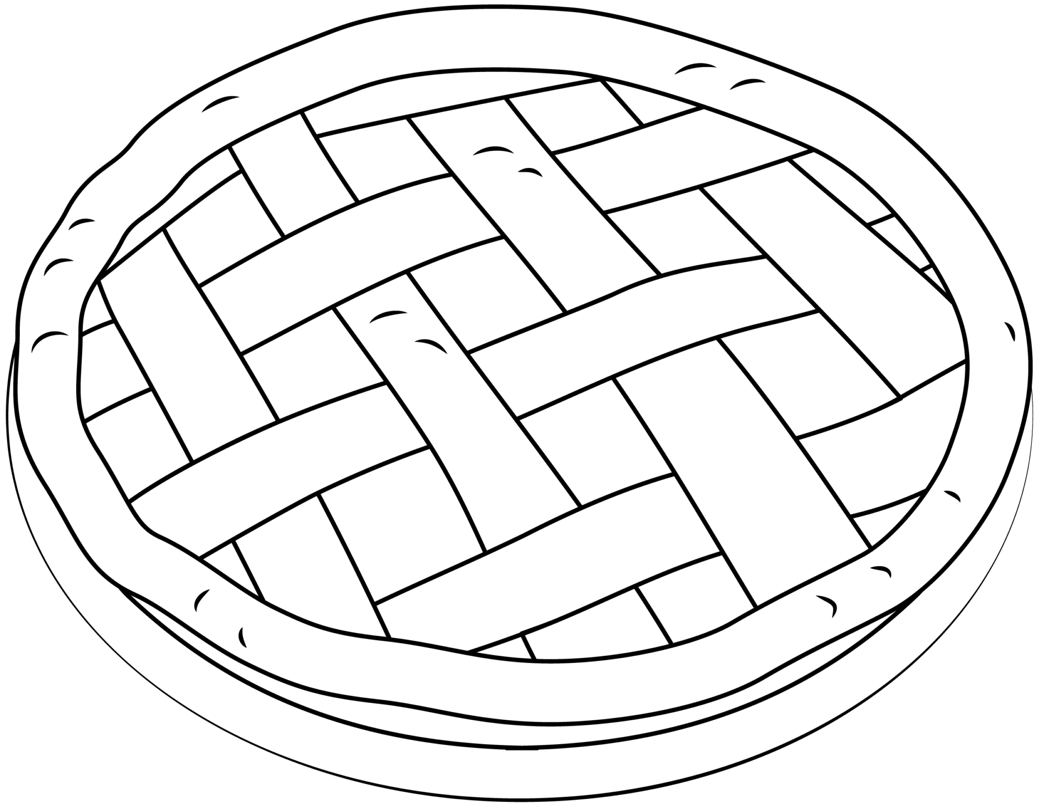 Printable Pie Template Fillable Form 2023