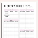 Pin On Budget Planner