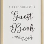 Please Sign Our Guestbook FREE Printable Sign Guest Book Sign Guest Book Free Wedding Printables