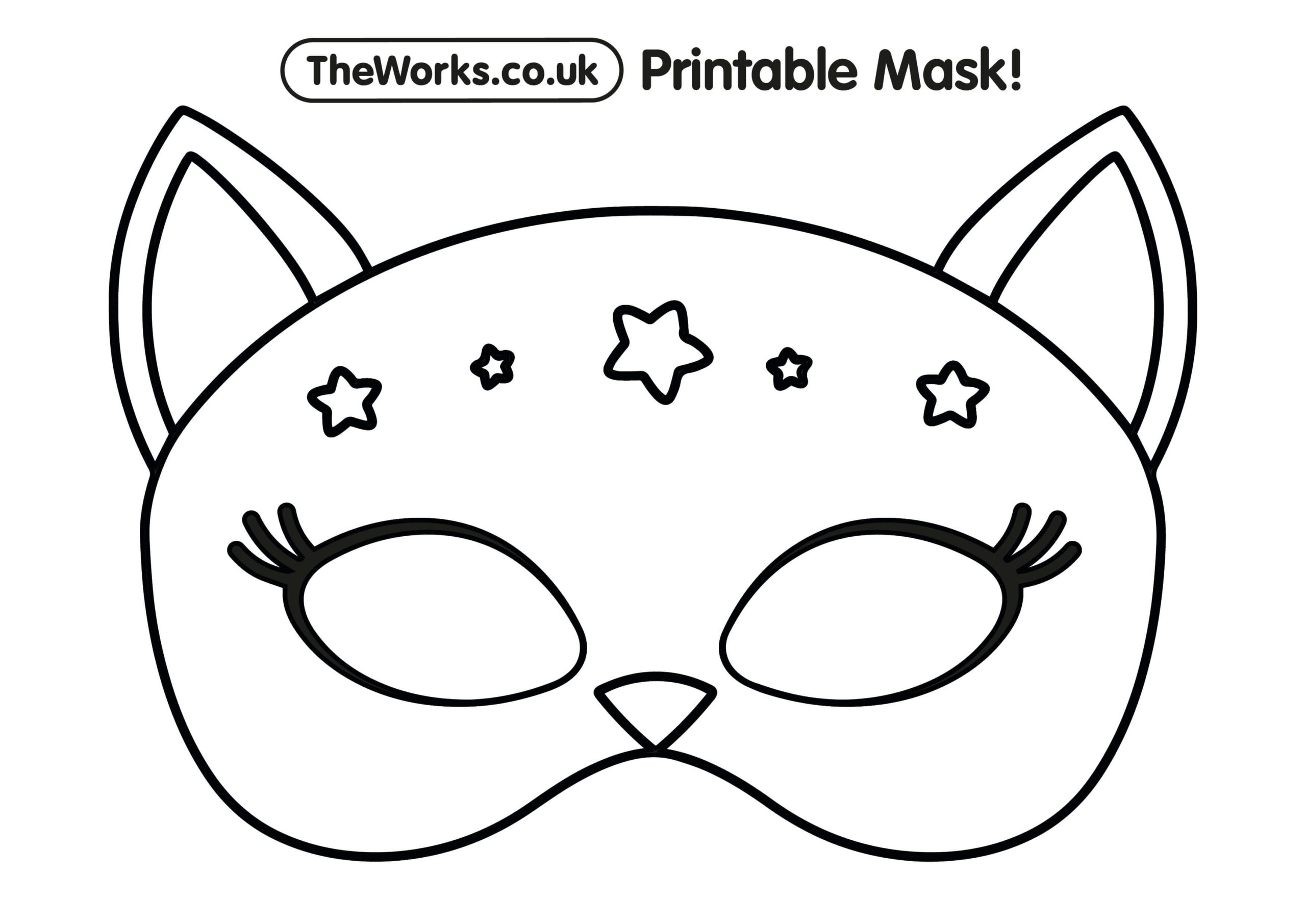 Print At Home Animal Masks The Works