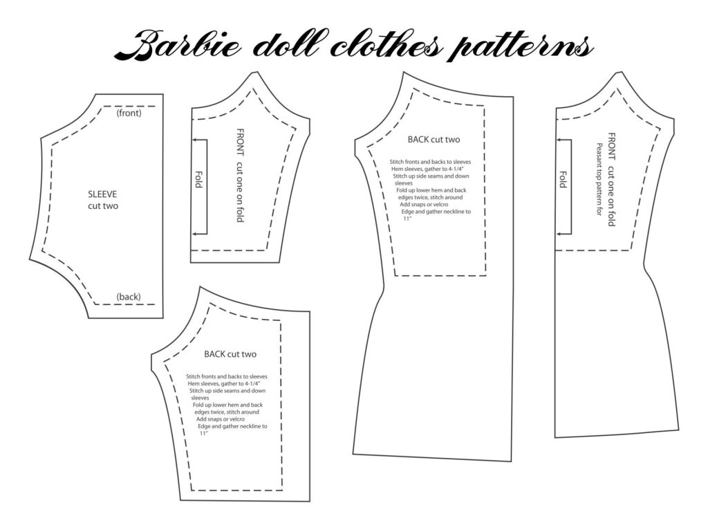 Printable Dress Template