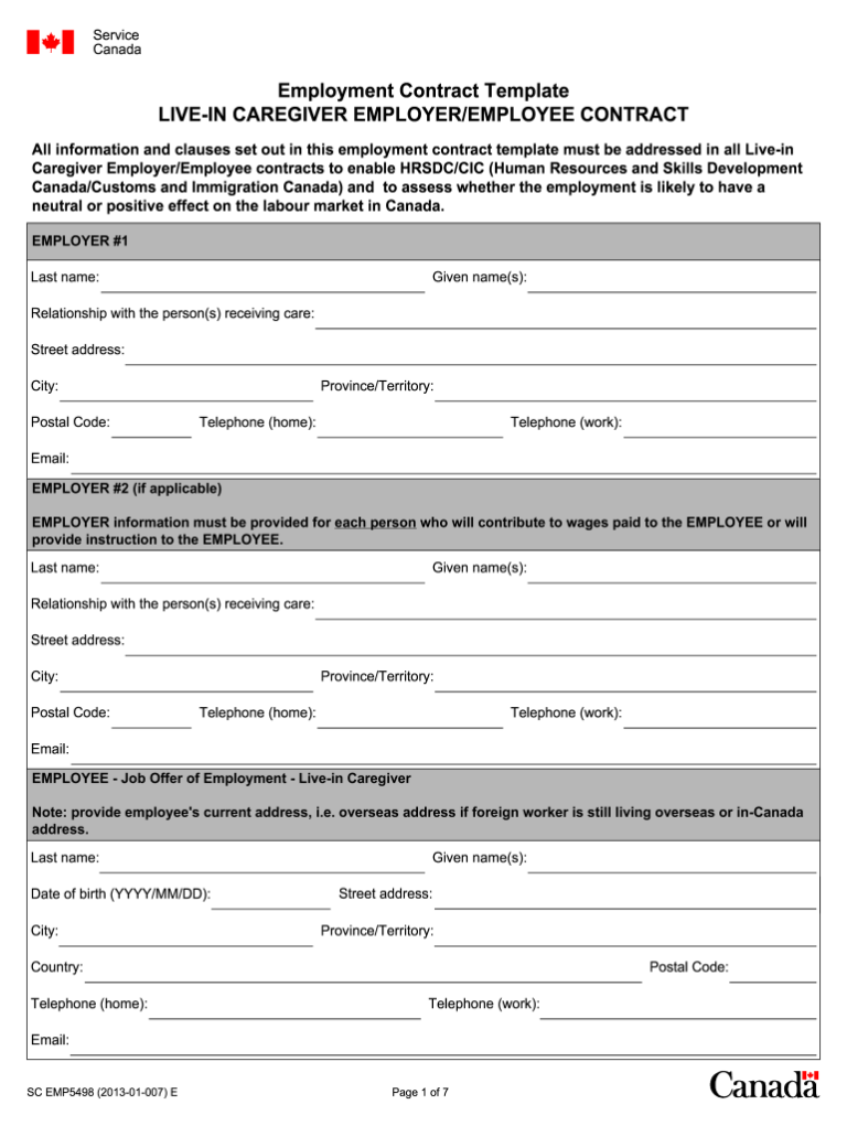 Printable Caregiver Contract Fill Out Sign Online Dochub Fillable Form 2023 0817