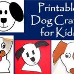 Printable Dog Patterns With Simple Shapes For Kids Crafts FeltMagnet