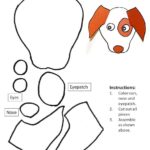 Printable Dog Patterns With Simple Shapes For Kids Crafts FeltMagnet