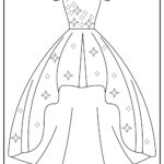 Printable Dress Coloring Pages Updated 2023
