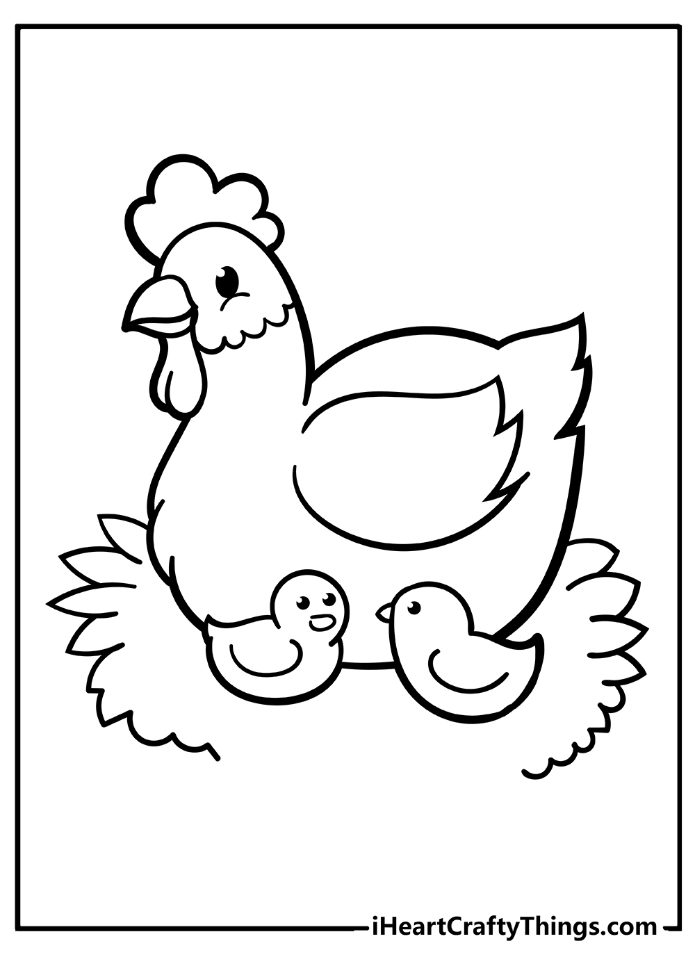 Printable Farm Animal Coloring Pages Updated 2023 