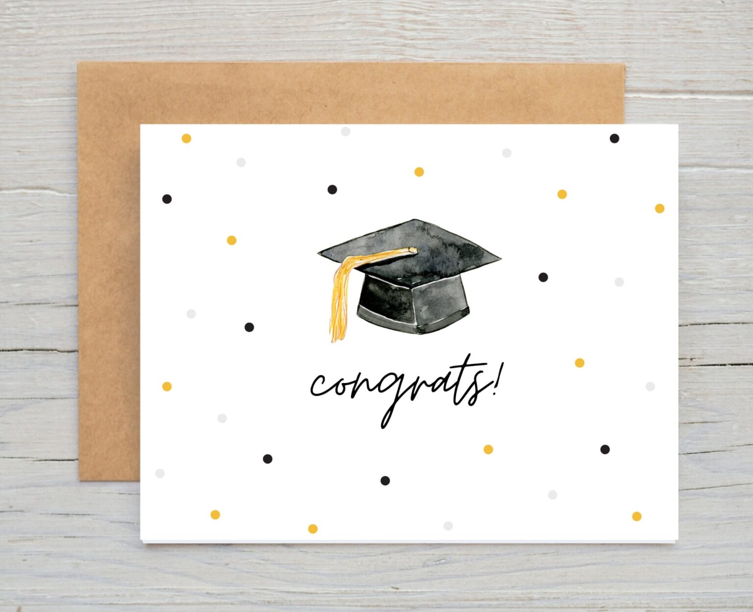 Printable Graduation Card Card For Grad Template Congrats Etsy De ...