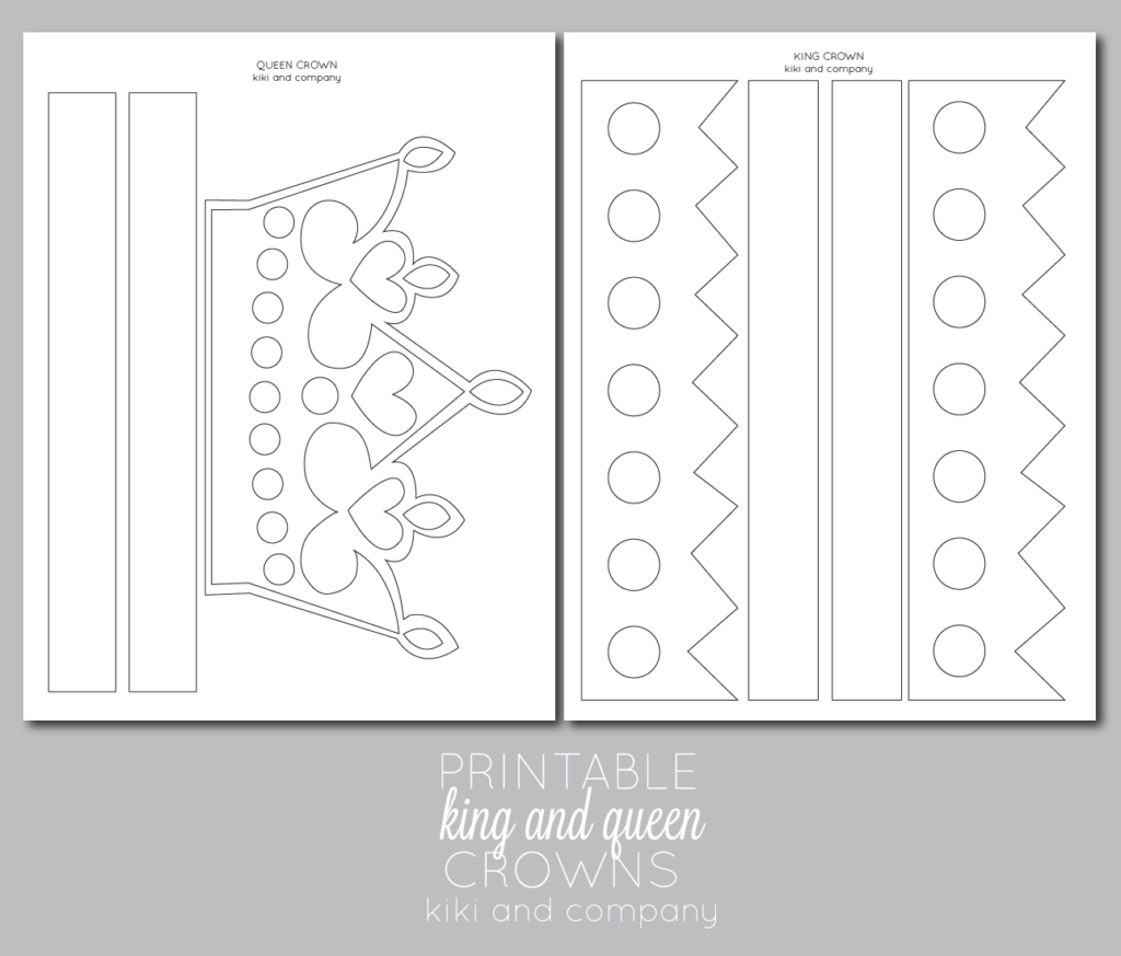 Printable Crown Template For King