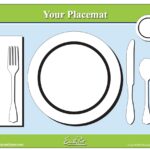 Printable Placemat For Learning How To Set The Table Emily Post