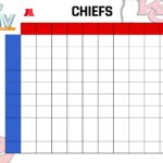 Printable Super Bowl Squares Grid For Chiefs Vs Buccaneers In 2021 Sporting News
