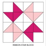 Ribbon Star Quilt Block AllPeopleQuilt