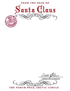 Santa Claus Stationary Free Printable - Santa Claus Stationary Free Printable Santa Letter Template Santa Claus Letter Template Santa Template 1 230x300 