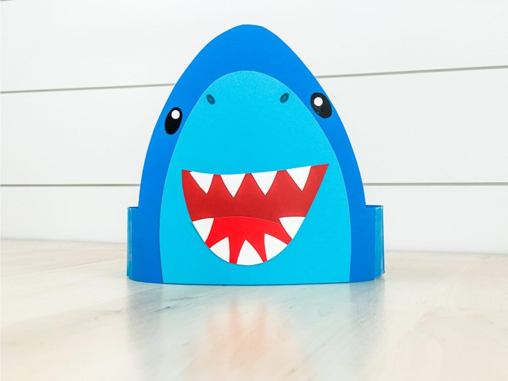 Printable Shark Head Template